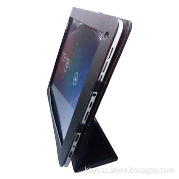 Tablet PC Leather Case with Desk-stand Function